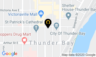 Thunder Bay Chamber Of Commerce in Thunder Bay map