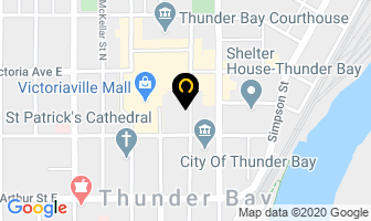 Thunder Bay Law Association in Thunder Bay map