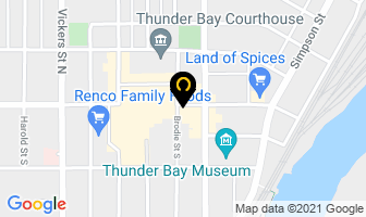 Thunder Bay Live in Thunder Bay map