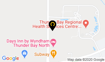 Thunder Bay Paediatrics in Thunder Bay map