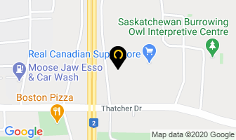 Thunder Creek Industrial Ltd in Moose Jaw map