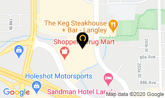 Thunderbird Animal Hospital in Langley map
