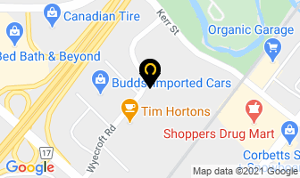 Thunderbird Trading Ltd in Burlington map
