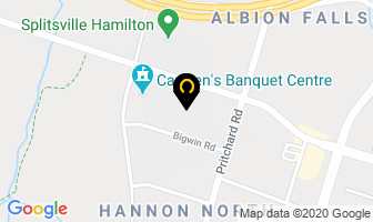 Tiangelo Promotional Warehouse in Hamilton map