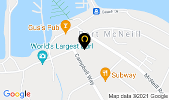 Tia's Cafe in Port Mcneill map