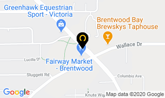 Tidman Construction Ltd in Brentwood Bay map