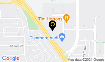 Tierone Travel in Calgary map