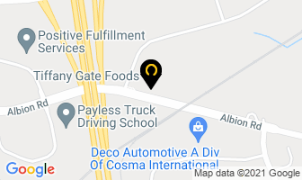 Tiffany Gate Foods in Orillia map
