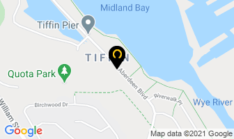 Tiffin Pier Office in Midland map