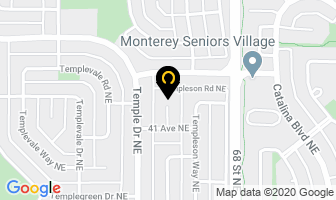 Tiger Work Income Nemer in Calgary map