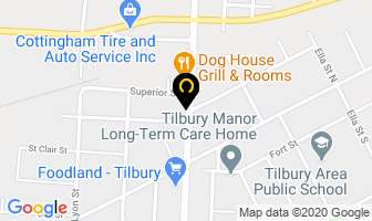 Tilbury Physical Therapy in Chatham-Kent map
