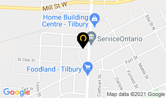 Tilbury Times in Chatham-Kent map