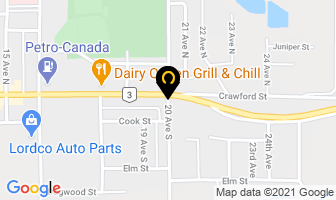 Tilia Botanicals Ltd in Creston map