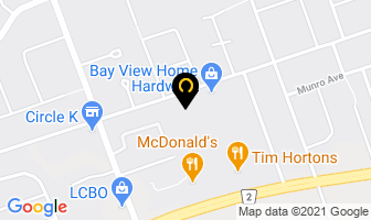Tim Davidson Hearing Services in Magog map