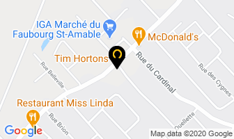 Tim Hortons in Saint-amable map