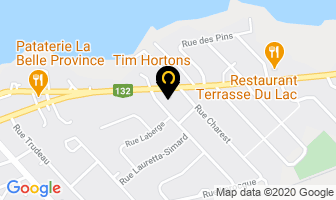 Tim Hortons in Beauharnois map