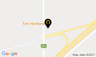 Tim Hortons in Sainte-anne-du-sault map
