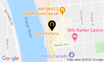 Tim Hortons in Tilbury map