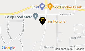 Tim Hortons in Pincher Creek map