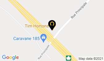 Tim Hortons in Rivière-du-Loup map