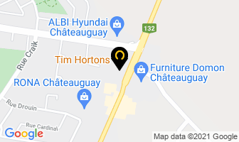 Tim Hortons in Saint-Hyacinthe map