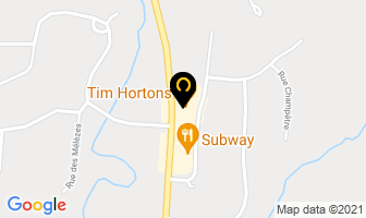 Tim Hortons in Val-des-monts map