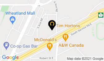 Tim Hortons in Swift Current map