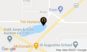 Tim Hortons in Midland map