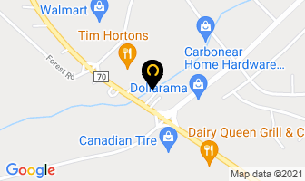 Tim Hortons in Carbonear map