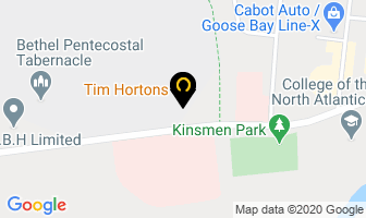 Tim Hortons in Happy Valley-goose Bay map