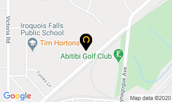 Tim Hortons in Iroquois Falls map