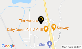 Tim Hortons in Agassiz map