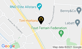 Tim Hortons in Bois-des-filion map