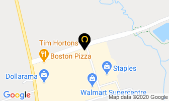 Tim Hortons in Whitchurch-stouffville map