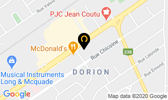 Tim Hortons in Vaudreuil-Dorion map