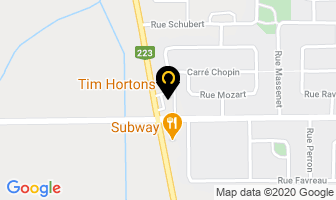 Tim Hortons in Saint-Jean-sur-Richelieu map