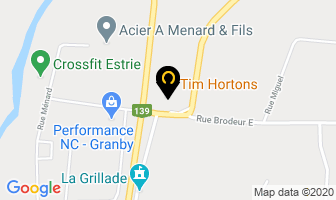 Tim Hortons in Fabreville map