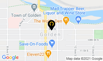 Tim Parker Financial Services in Golden map