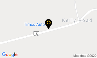 Timco Auto in O'leary map