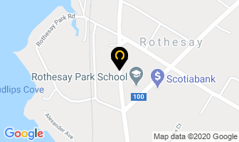 Time Out Massage Therapy in Rothesay map