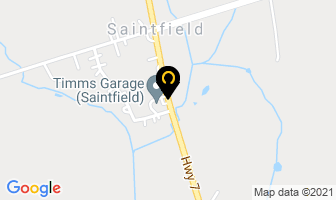 Timms Garage (Saintfield) in Carlisle map