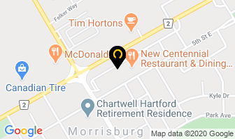 Timmy's Place in Morrisburg map