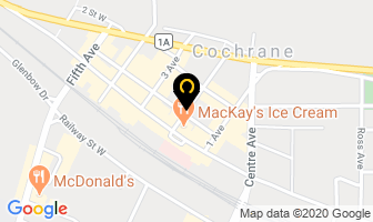 Tim's Gourmet Pizza in Cochrane map