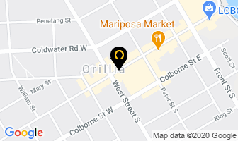Tina Nail & Tanning in Orillia map