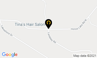 Tina's Hair Salon in Acton Vale map