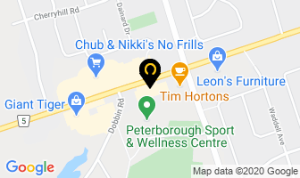 Tinas Nail Spa in Peterborough map