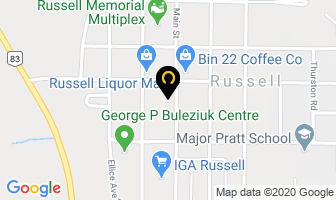 Tinhouse Coffee Company in Russell map