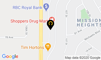 Tip Top Barber Shop in Grande Prairie map