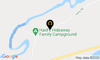 Tipper's Family Campground in Tweed map