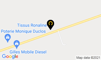 Tissus Ronaline in Saint-isidore map